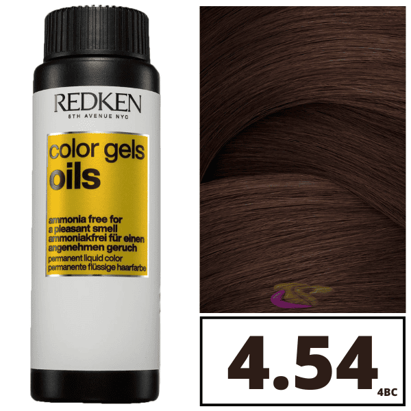 REDKEN COLOR GEL OILS #04BC - 4,54 60 ml x 3 pz