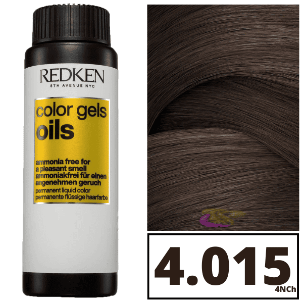 REDKEN COLOR GEL OILS #04NCh - 4,015 60 ml x 3 u
