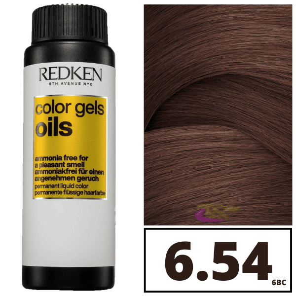 REDKEN COLOR GEL OILS #06BC - 6.54 60 ml x 3 u