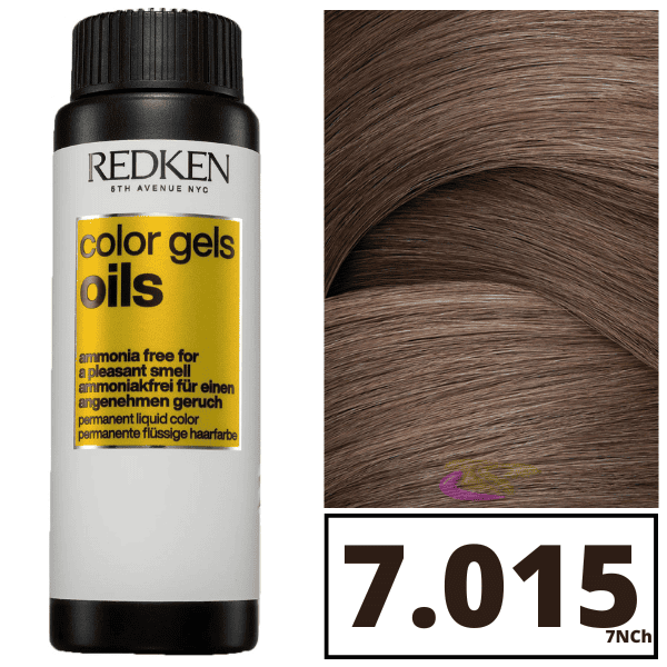 REDKEN COLOR GEL OILS #07NCh - 7.015 60 ml x 3 pz