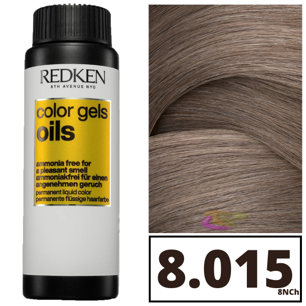 REDKEN COLOR GEL OILS #08NCh - 8.015 60 ml x 3 u