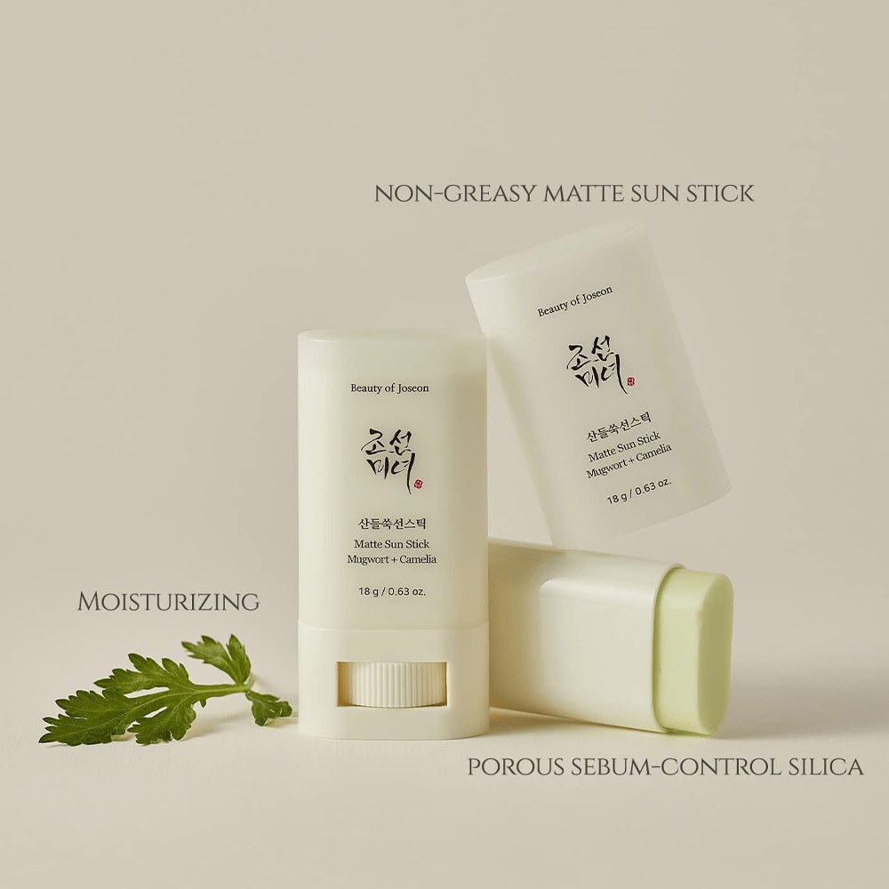 BEAUTY OF JOSEON MATTE SUN STICK mugwort + camellia sun protection 18 gr