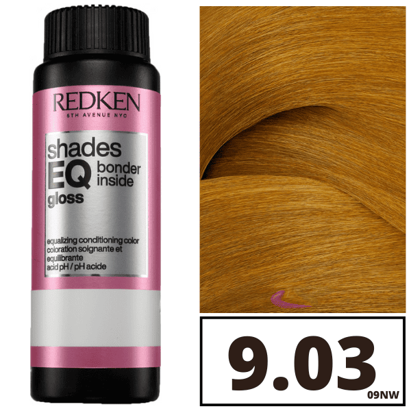 REDKEN SHADES EQ bonder inside #09NW 60 ml x 3 u