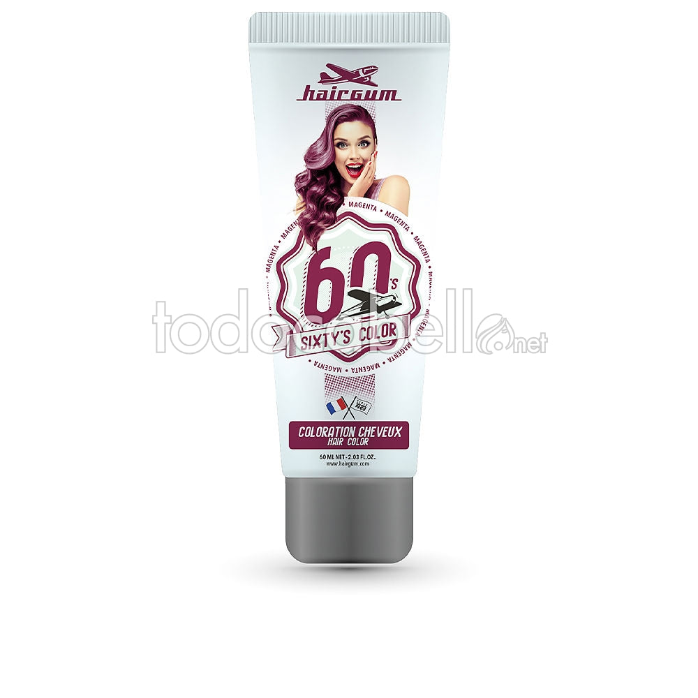 HAIRGUM SIXTY'S COLOR colorazione capelli #magenta