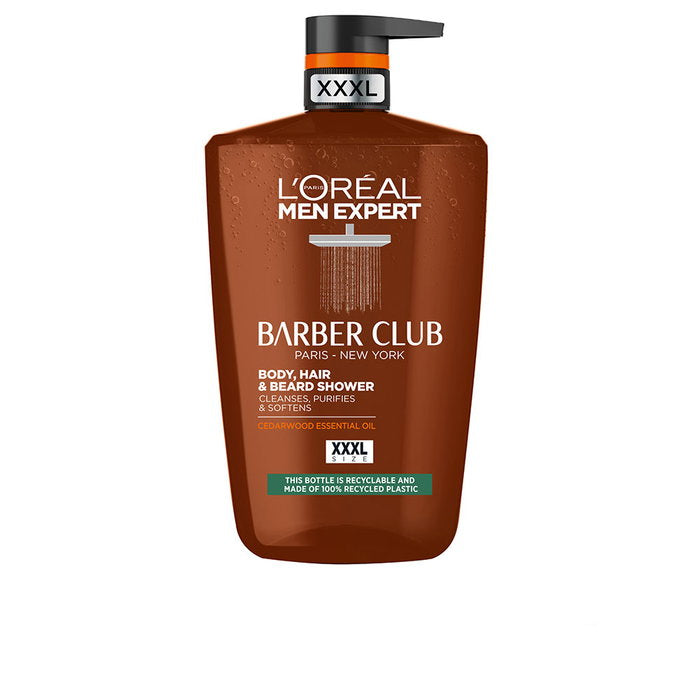 L'ORÉAL PARIS MEN EXPERT BARBER CLUB douche corps, cheveux et barbe 1000 ml