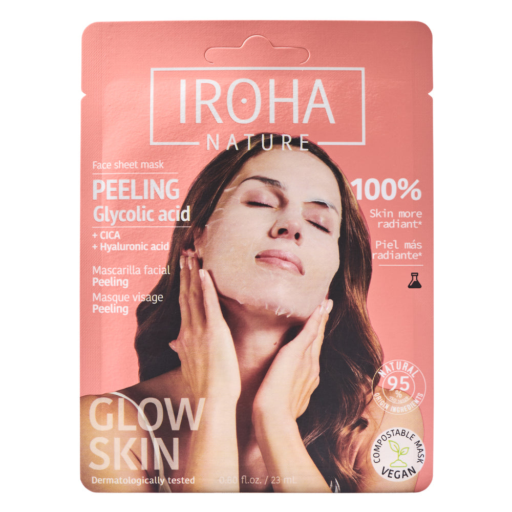 IROHA PERFECT SKIN PEELING acido glicolico e centella asiatica 23 ml