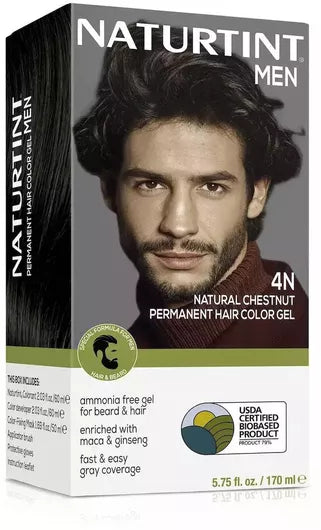 NATURTINT MEN teinture sans ammoniaque #4N châtain naturel 1 unité