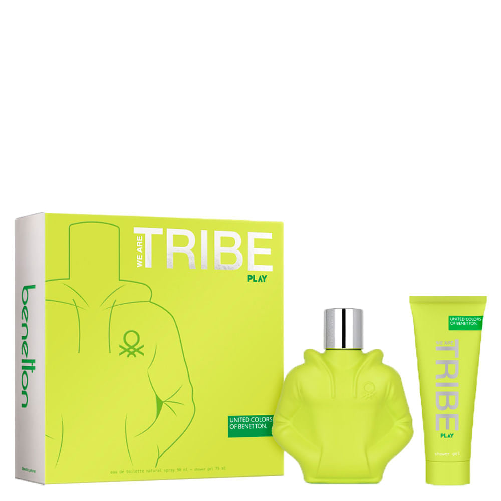 BENETTON WE ARE TRIBE PLAY UOMO ASTUCCIO 2 pz