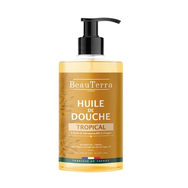 BEAUTERRA HUILE DE DOUCHE tangerine orange 750 ml