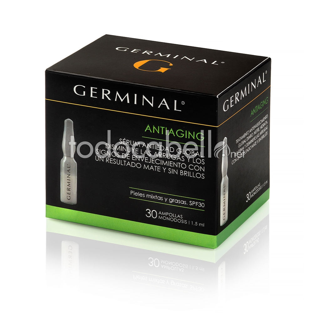 GERMINAL AZIONE PROFONDA fiale anti-età pelli miste e grasse 30 x 1,5 ml
