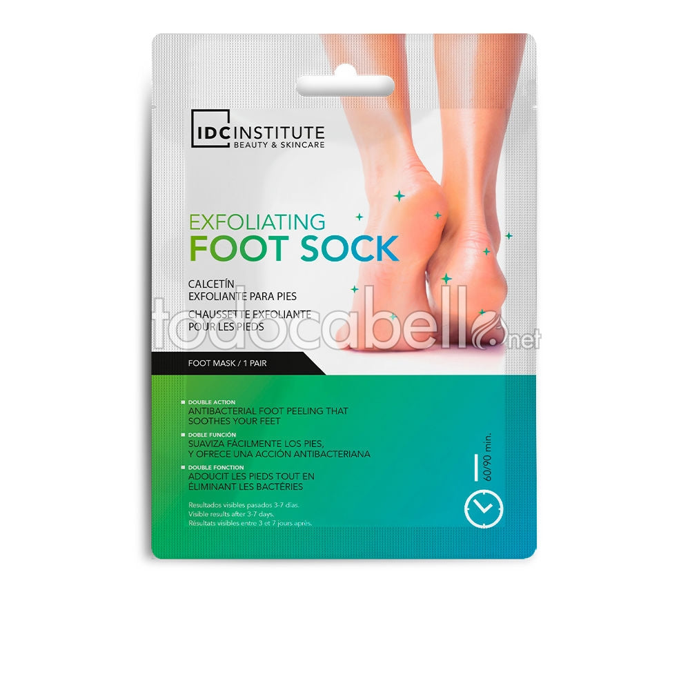 IDC INSTITUTE chaussette exfoliante pour les pieds 40 gr