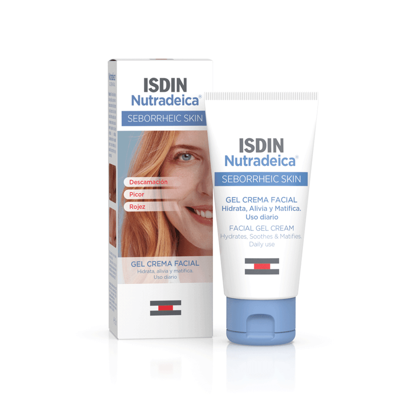 ISDIN NUTRADEICA gel-crème visage pour peau séborrhéique 50 ml