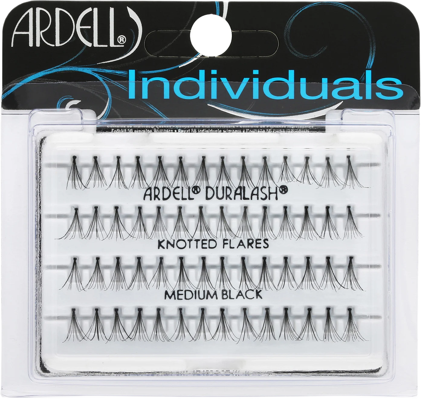 ARDELL INDIVIDUALS ciuffetti annodati #medium nero 56 pz