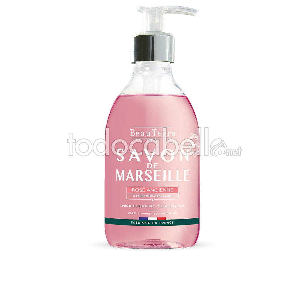 BEAUTERRA MARSEILLE antique rose soap 300 ml