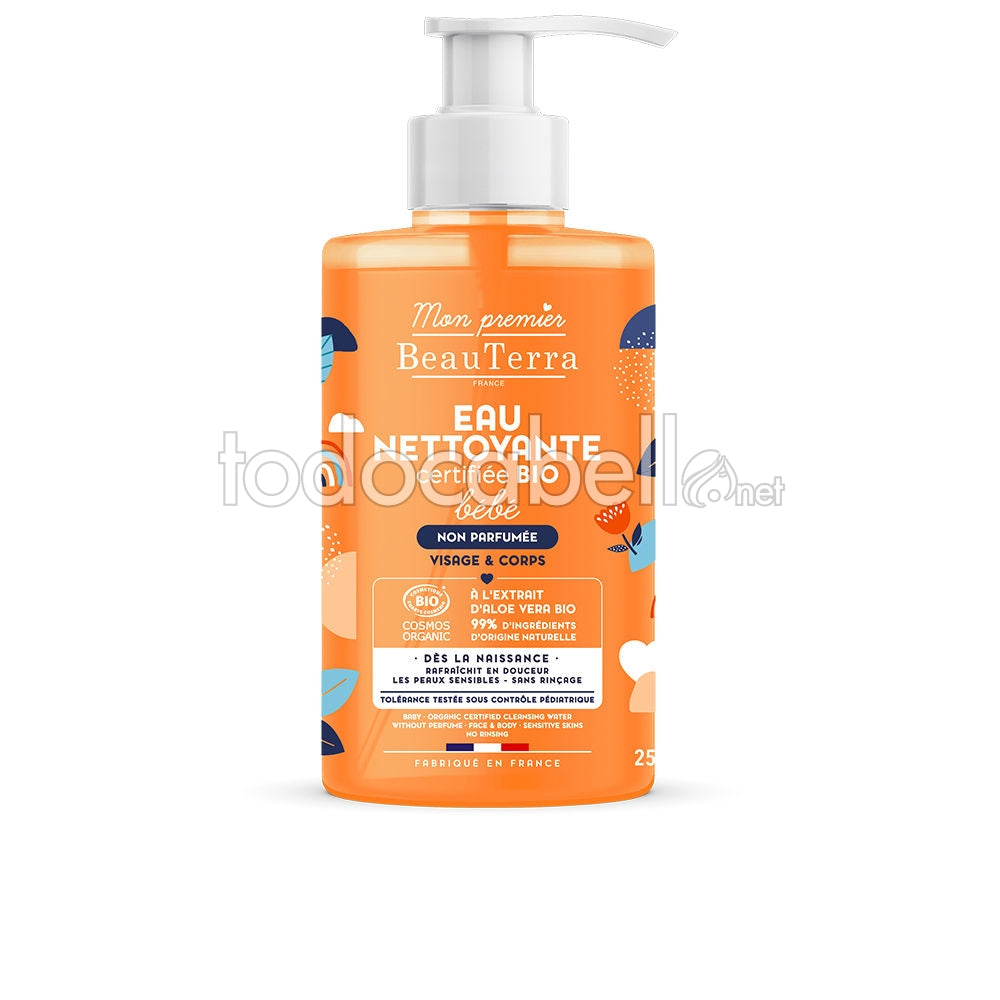 BEAUTERRA BIO BABÉ unscented cleansing water 750 ml