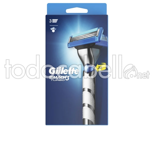 Rasoio GILLETTE MACH 3 TURBO + 1 ricarica