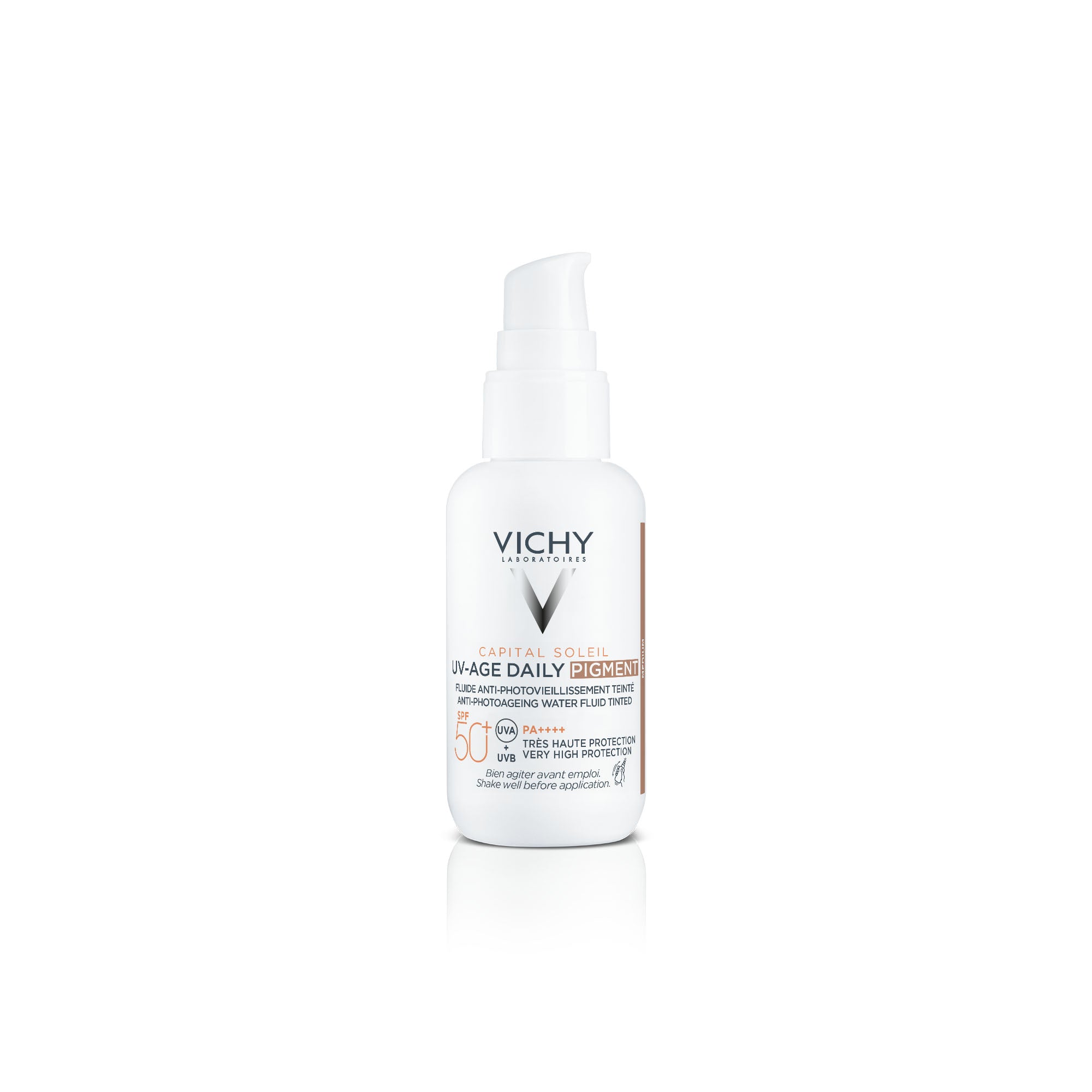 VICHY CAPITAL SOLEIL UV AGE DAILY Fluido foto-protettivo colorato medio SPF50+ 40 ml