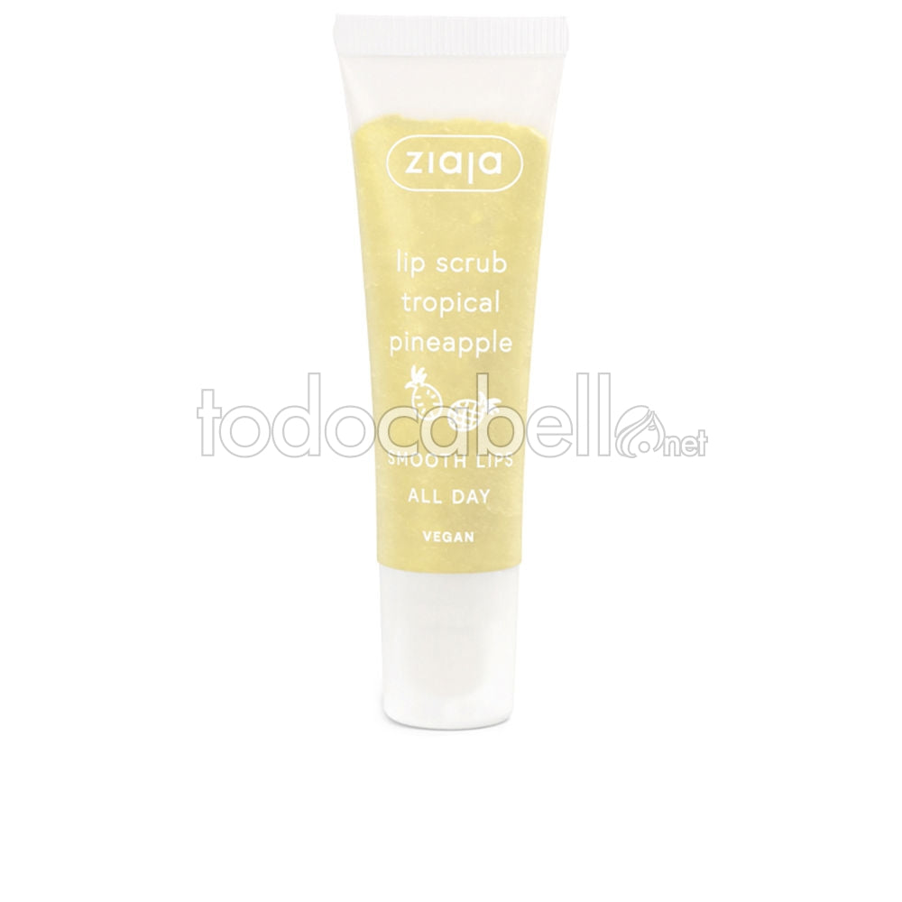 ZIAJA Tropical Pineapple Sugar LIP SCRUB 12 ml