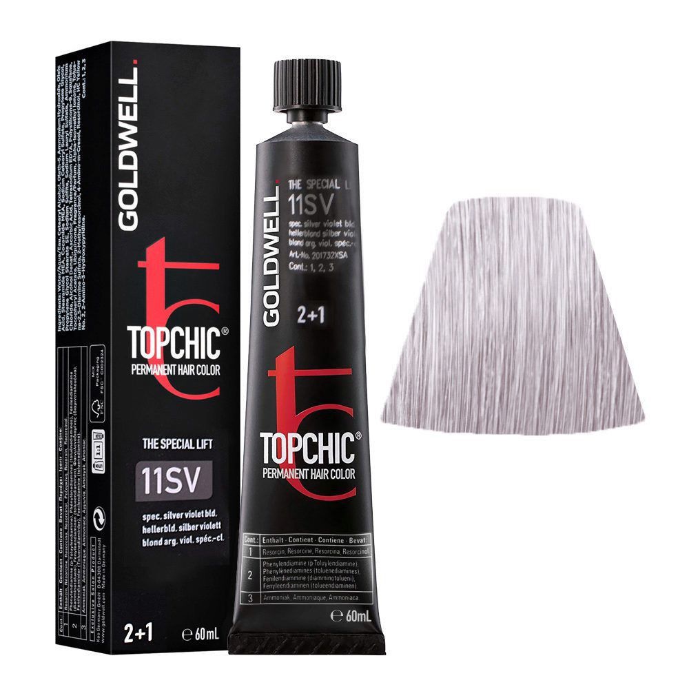 GOLDWELL TOPCHIC permanent hair color #11SV 60 ml
