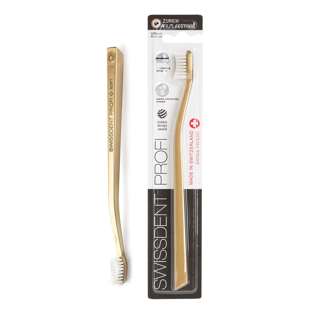 Brosse à dents SWISSDENT WHITENING CLASSIC #or 1 u