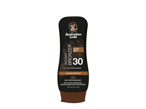 AUSTRALIAN GOLD SUNSCREEN SPF30 lotion with bronzer 237 ml