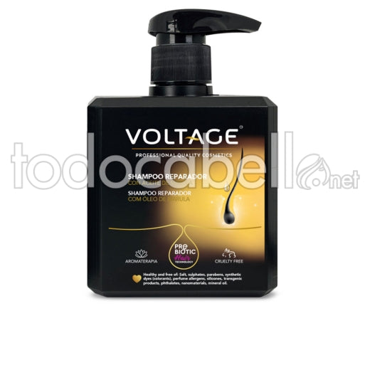 VOLTAGE COSMETICS PREBIOTIC HAIR TECHNOLOGY shampoo riparatore con olio di marula 500 ml