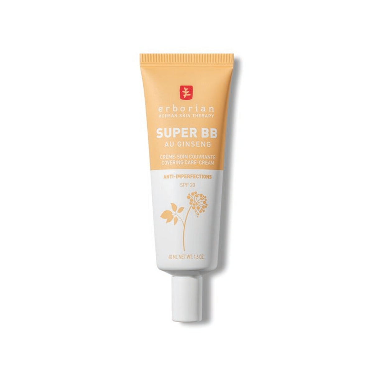 ERBORIAN SUPER BB AL GINSENG crema anti-imperfezioni SPF20 #Nude 40 ml