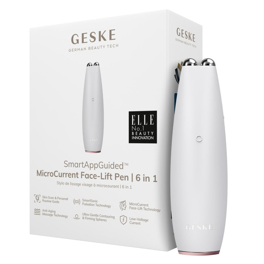 GESKE SMART APP GUIDED microcorrente lifting viso 6 in 1 #bianco 1 u