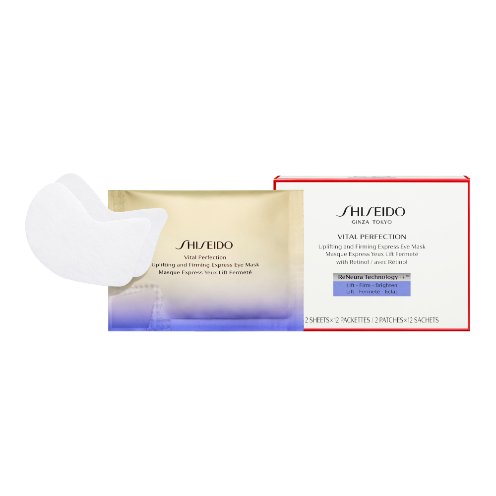 SHISEIDO VITAL PERFECTION uplifting & firming express eye mask 12 fg