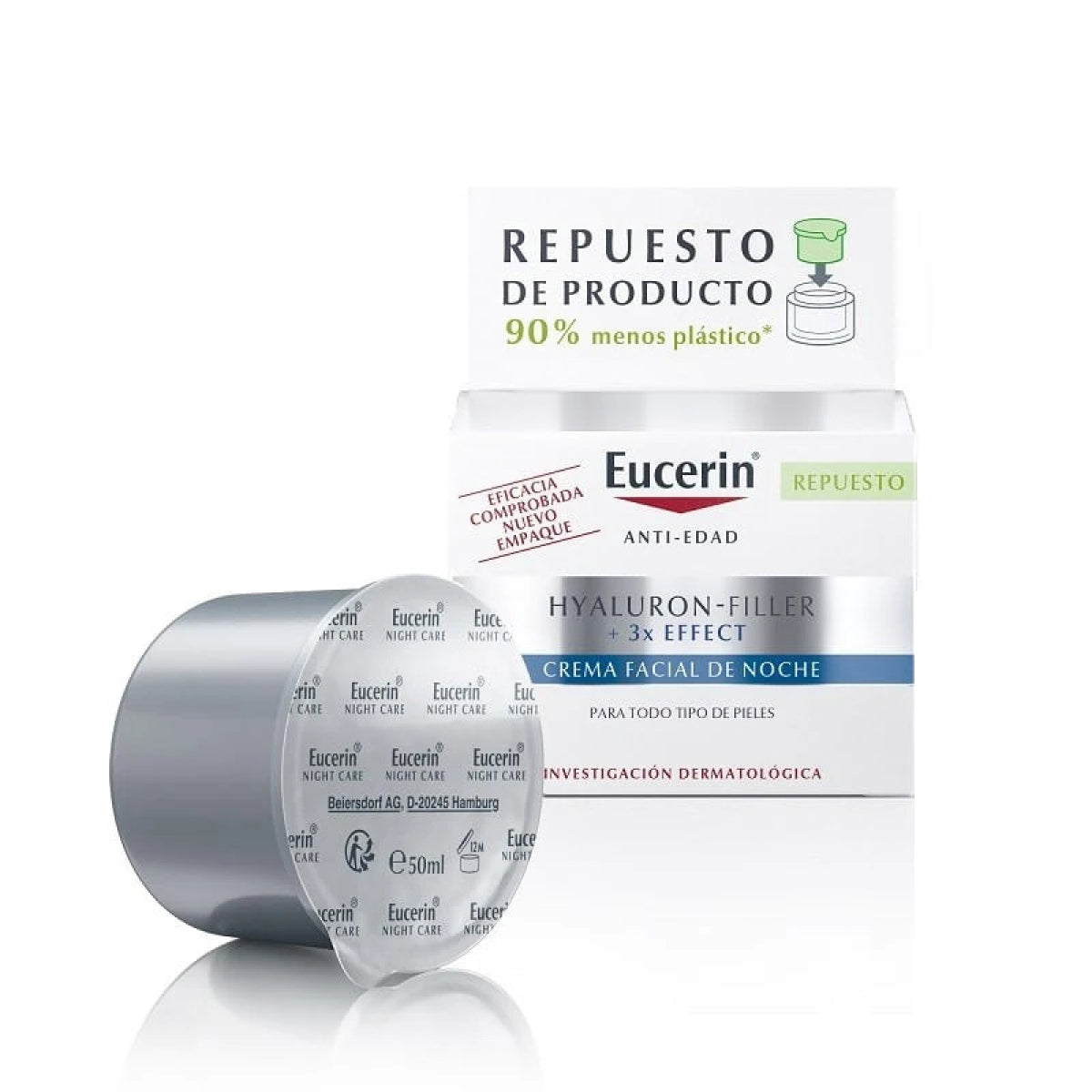 EUCERIN HYALURON FILLER notte ricarica 50 ml