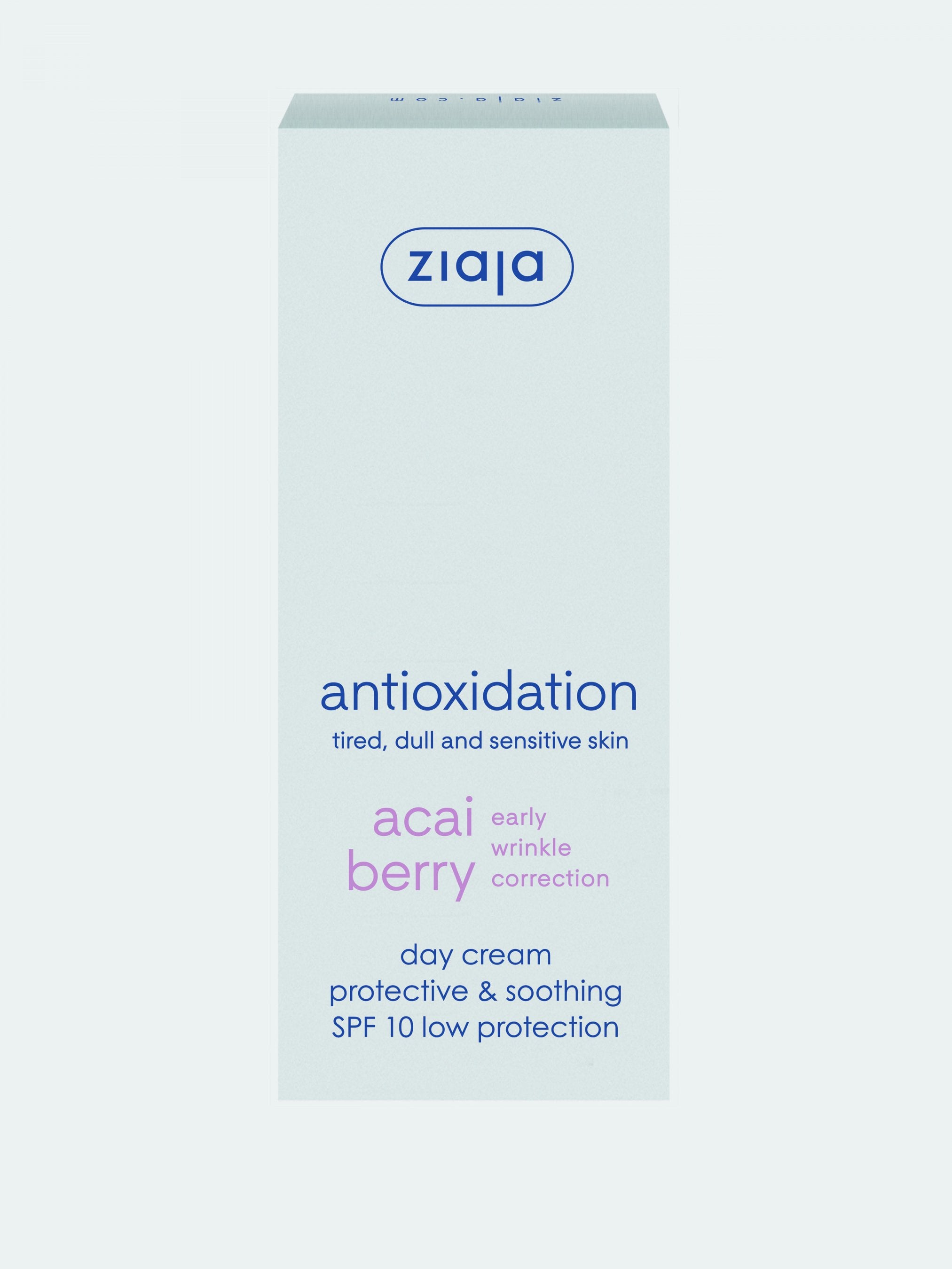 ZIAJA ACAI crema viso giorno SPF10 50 ml