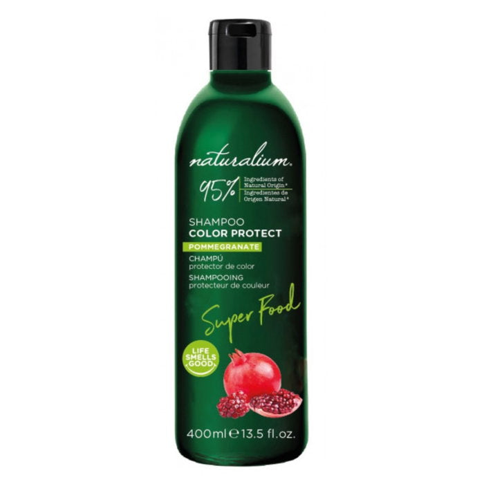NATURALIUM SUPER FOOD shampoo protezione colore melograno 400 ml