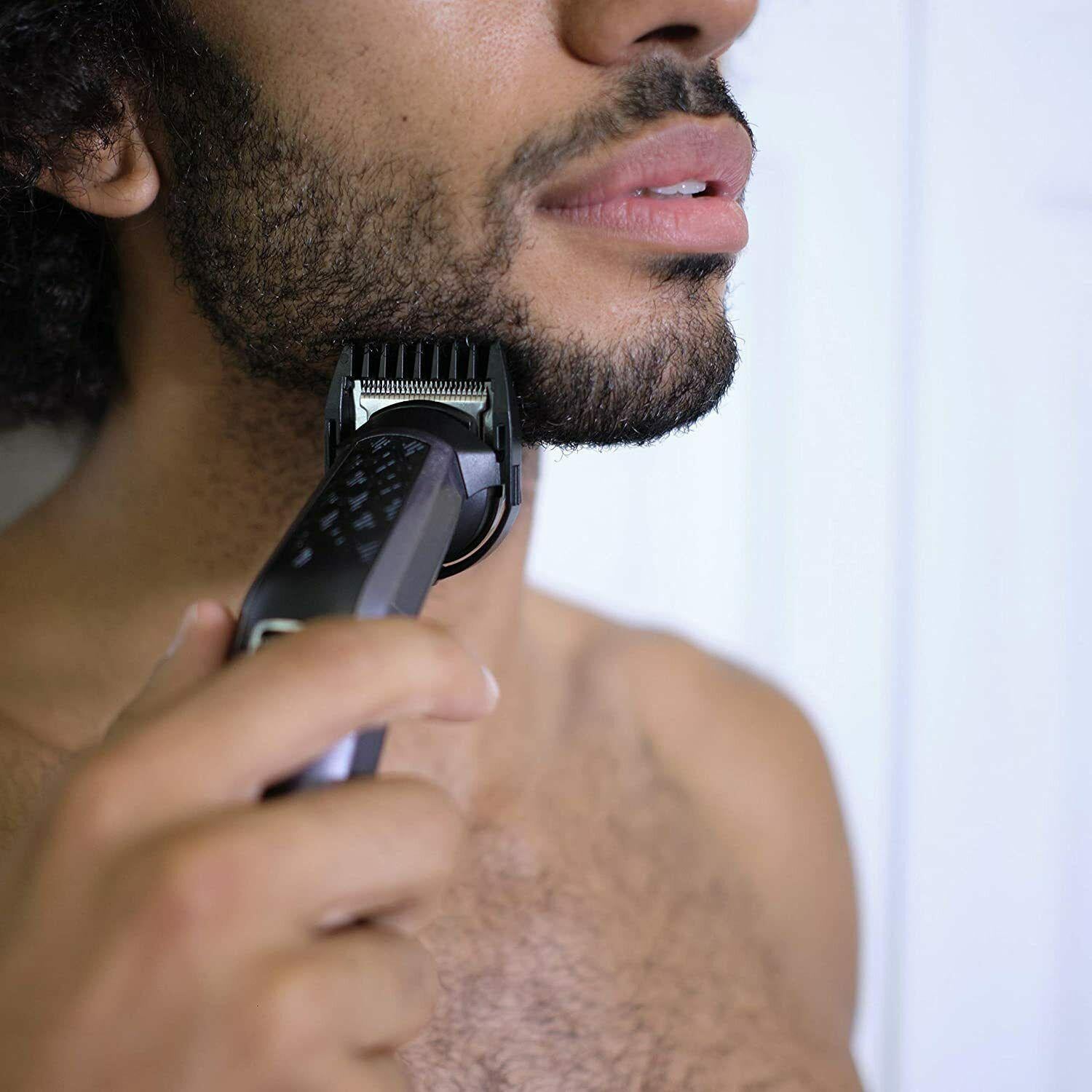 BABYLISS MT727E Tondeuse barbe 10 en 1 Carbon Titanium, 1 unité