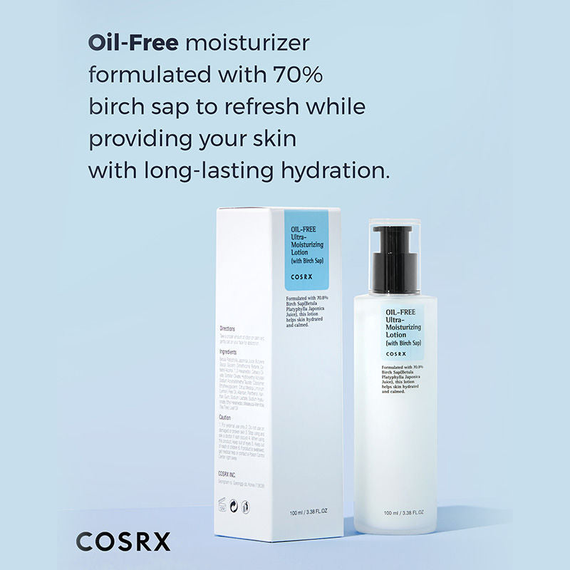 COSRX OIL-FREE ultra moisturizing lotion 100 ml