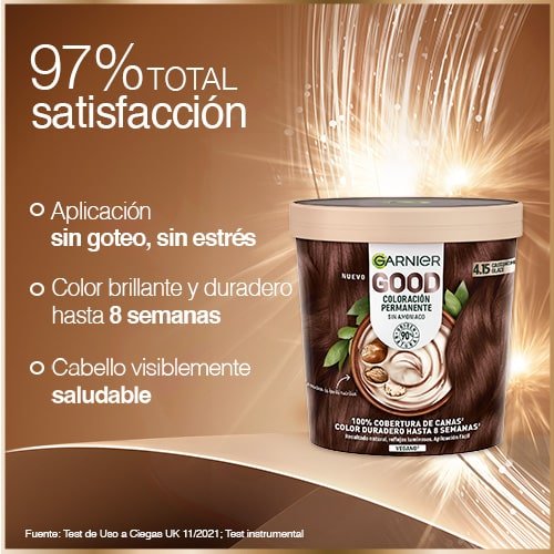 GARNIER GOOD permanent color #4.15 icy chestnut 217 ml