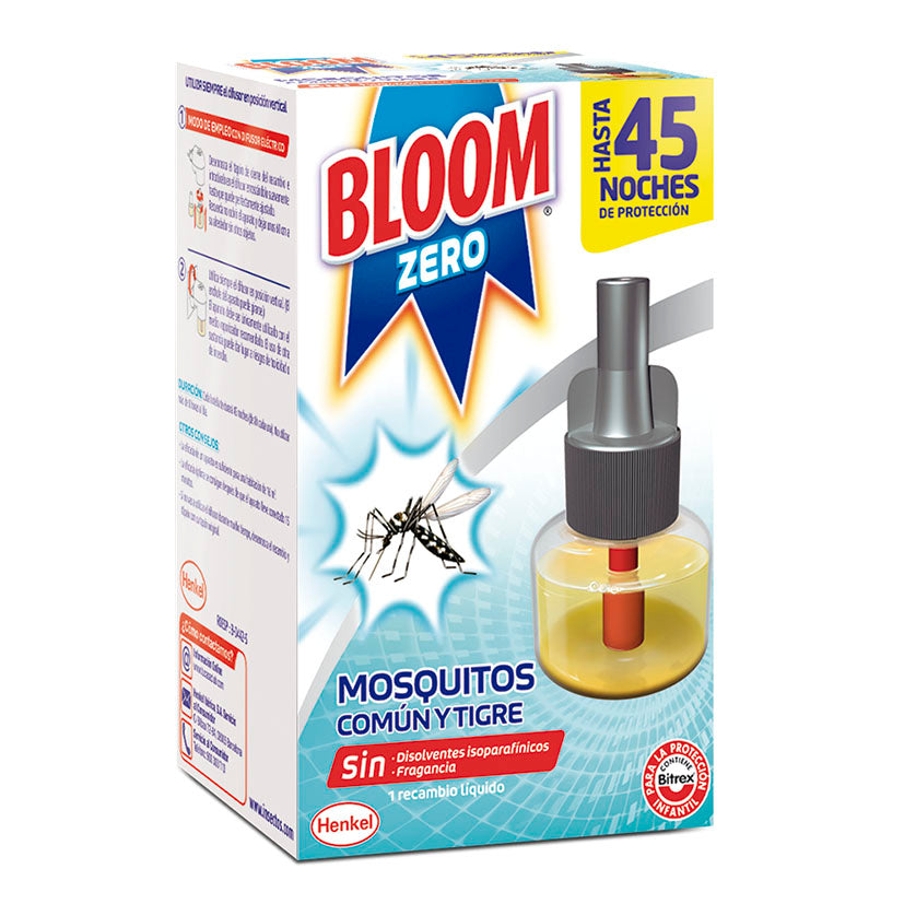 BLOOM ZERO MOSQUITOES liquid electric refill 45 nights