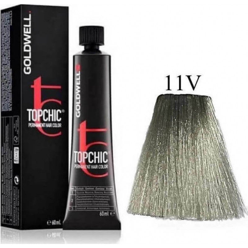 GOLDWELL TOPCHIC permanent hair color #11V 60 ml