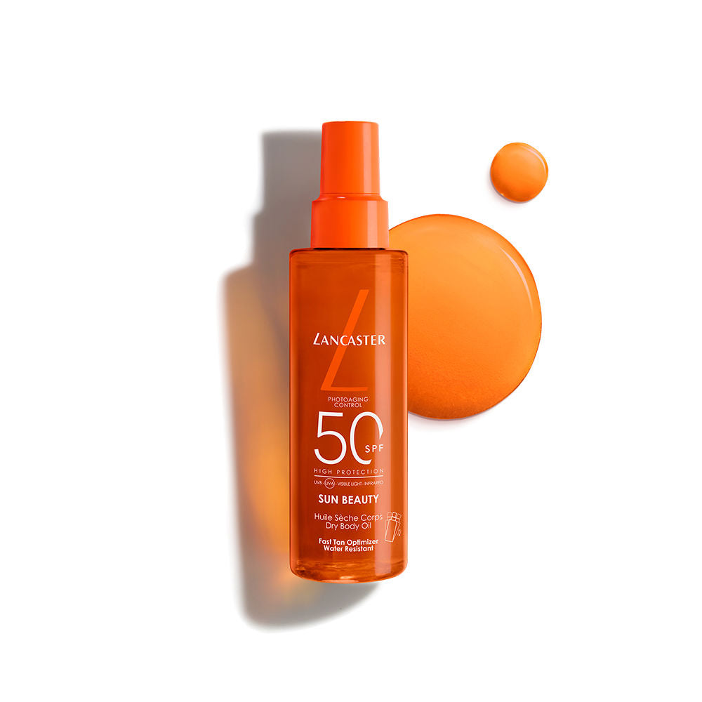LANCASTER SUN BEAUTY huile sèche corps SPF50 150 ml