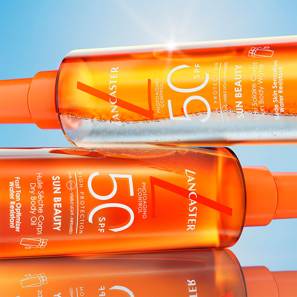 LANCASTER SUN BEAUTY huile sèche corps SPF50 150 ml