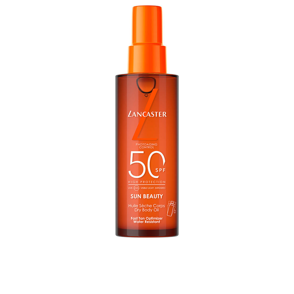LANCASTER SUN BEAUTY huile sèche corps SPF50 150 ml