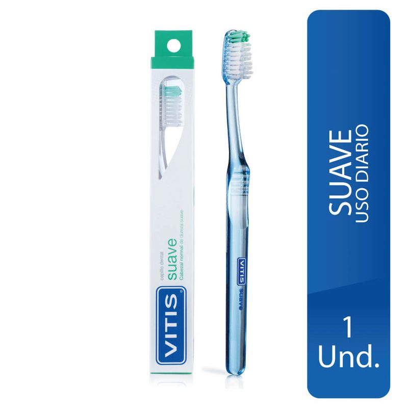 Brosse à dents souple VITIS 1 u
