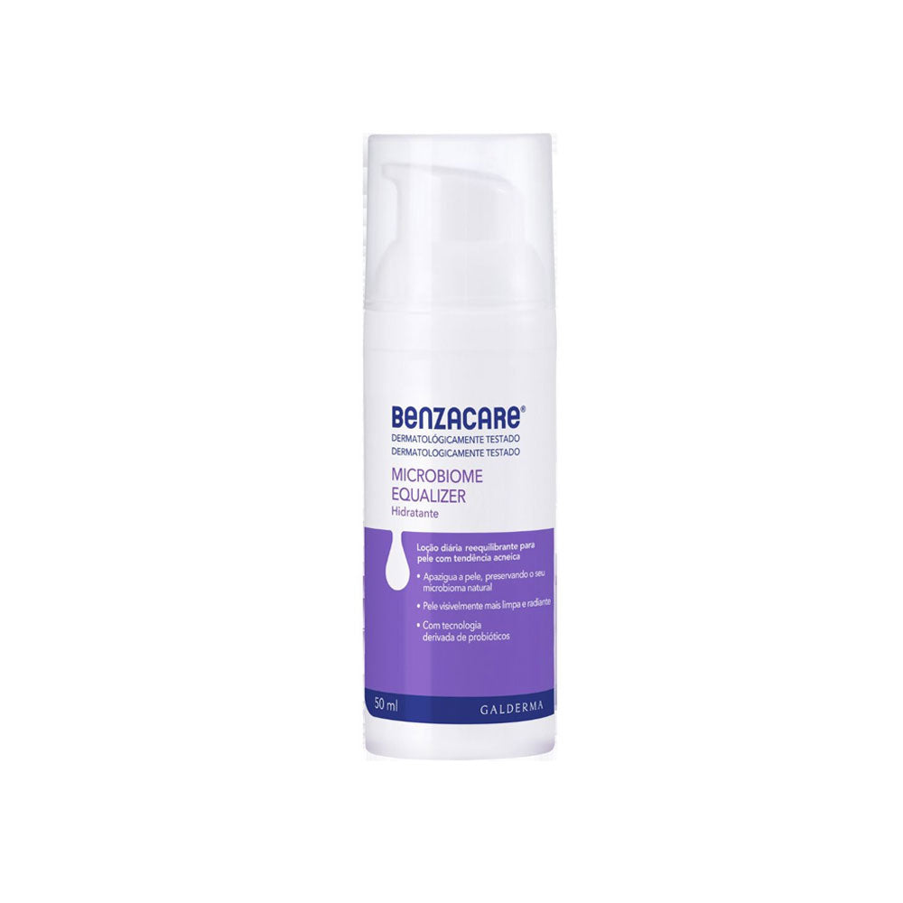 BENZACARE MICROBIOME EQUALIZER lozione riequilibrante quotidiana per pelle a tendenza acneica 50 ml