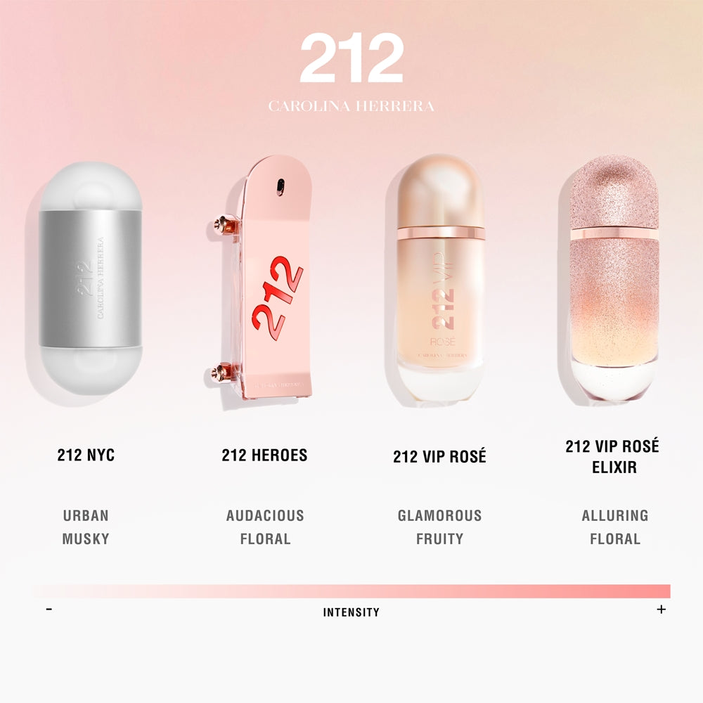 CAROLINA HERRERA 212 VIP ROSÉ edp vapor 30 ml