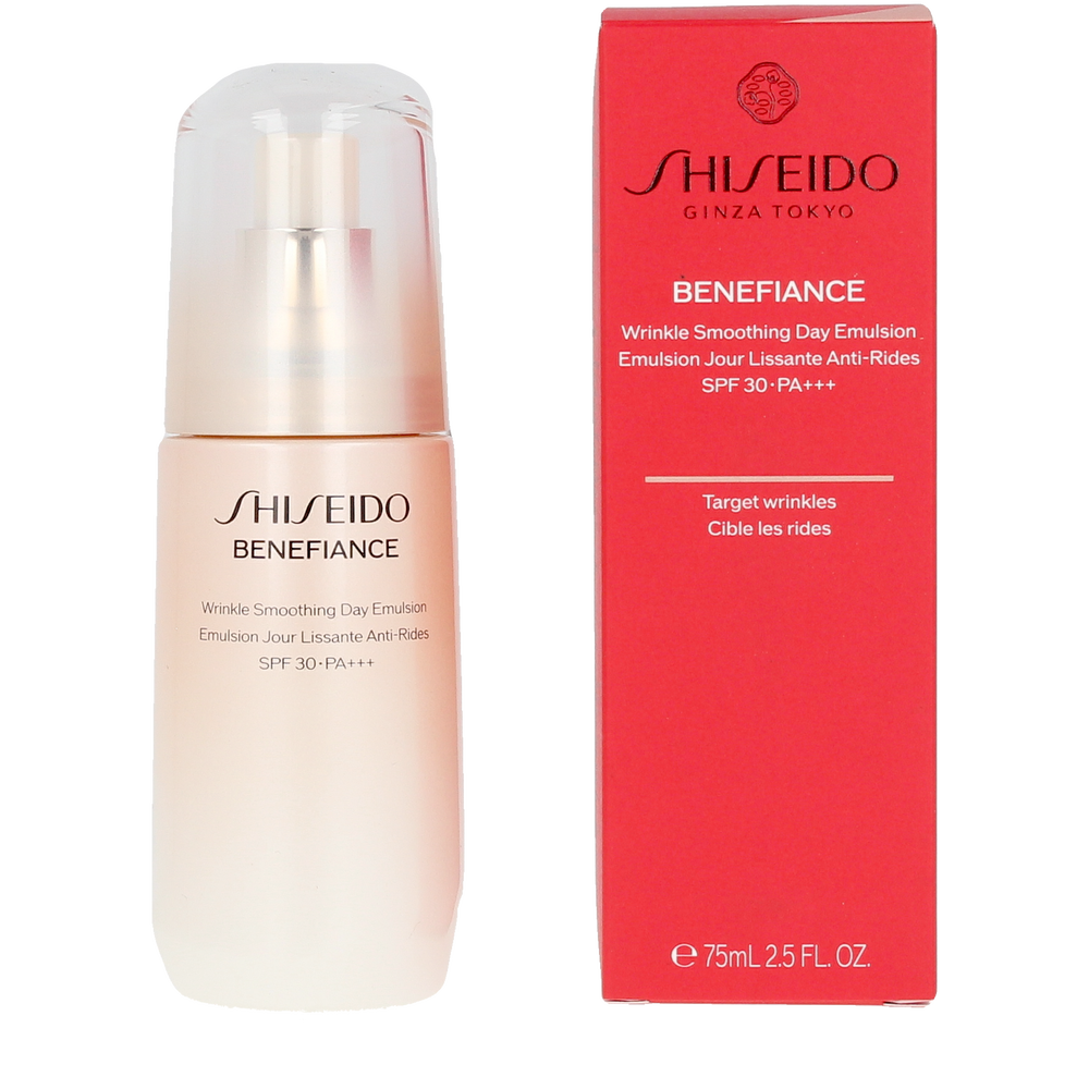 SHISEIDO BENEFIANCE emulsione levigante anti-età giorno 75 ml