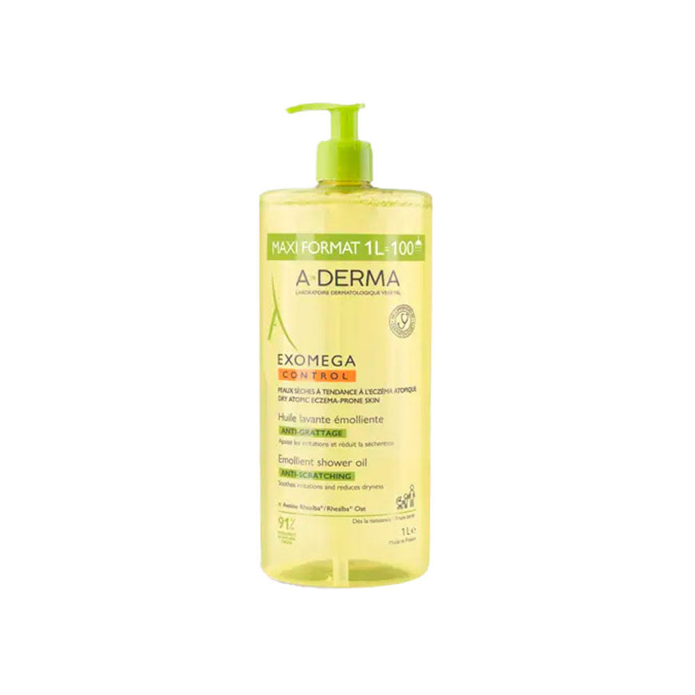 A-DERMA EXOMEGA CONTROL emollient shower oil 1000 ml