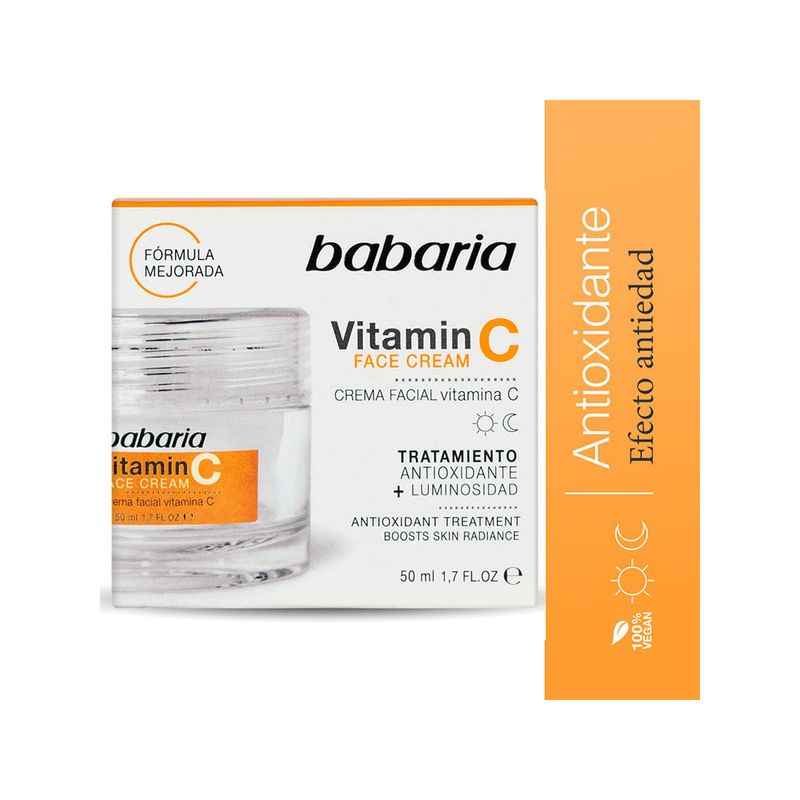 BABARIA VITAMINE C crème visage antioxydante 50 ml