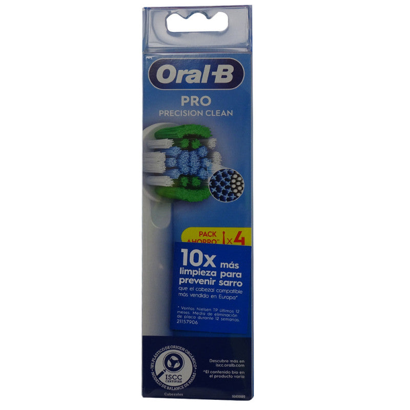 ORAL-B PRO PRECISION CLEAN brossettes 4 unités