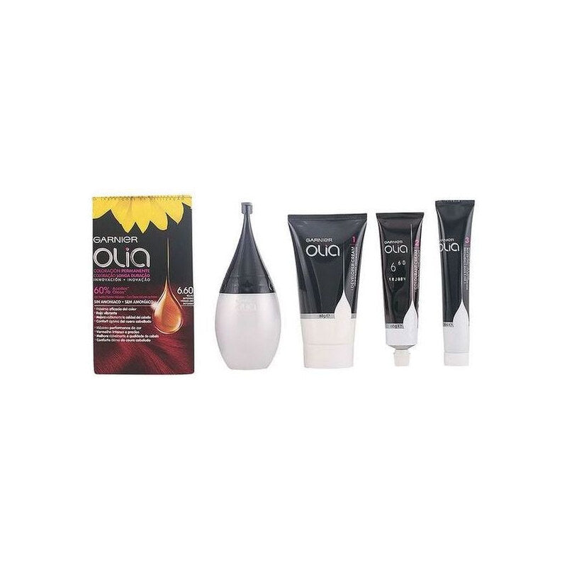 GARNIER OLIA colorazione permanente senza ammoniaca #6.60-rosso intenso 1 pz