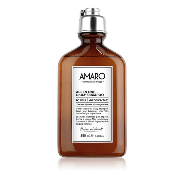 FARMAVITA AMARO all in one daily shampoo nº1924 hair/beard/body 250 ml