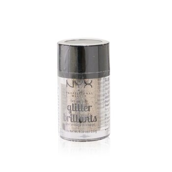 NYX PROFESSIONAL MAKE UP GLITTER BRILLANTS face and body #bronze